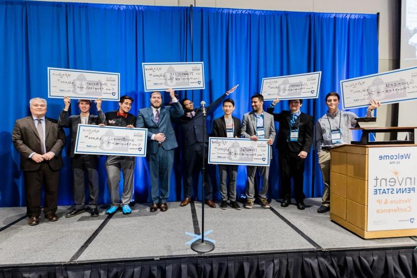 IncU Competitors at the Invent Penn State Venture and IP Conference